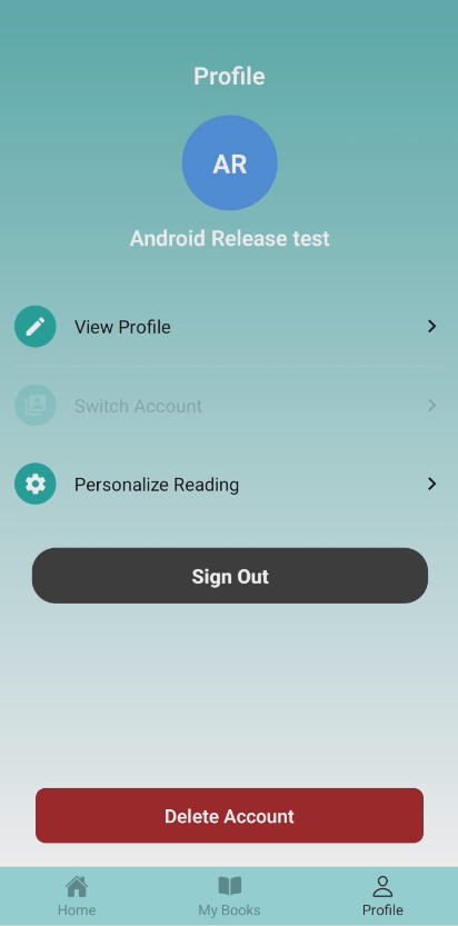 Kids Mode Screen