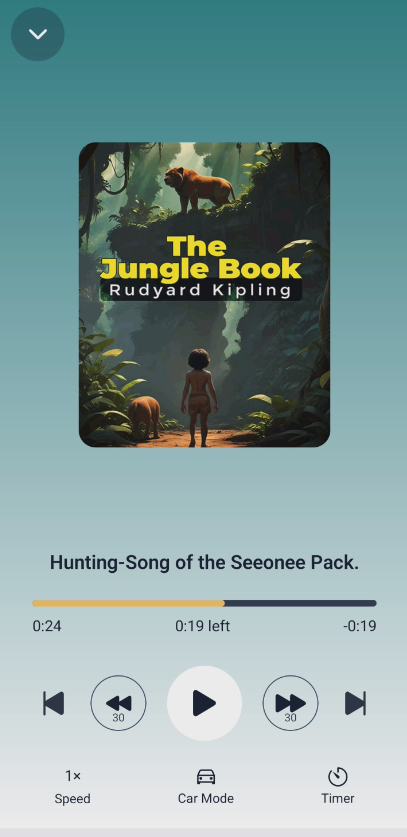 Start Listening Screen
